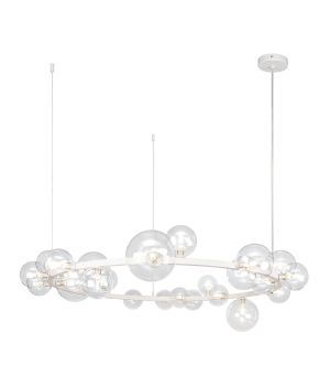 Люстра 918LP267-24 WH+CL