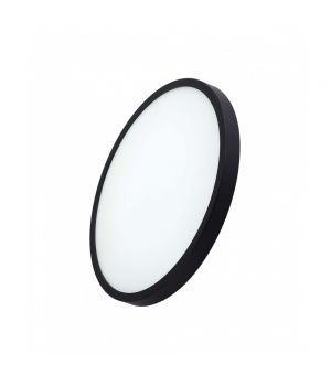 СВІТИЛЬНИК НАКЛ. LED, КОЛО, 24ВТ, ЛМ, 5000К, ІР20 ММ. ЧОРНИЙ THE LIGHT TL 2029245