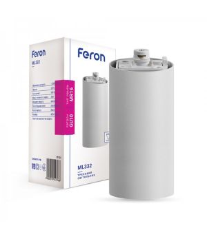 Трековий світильник під лампу Feron ML332 GU10 IP20 білий