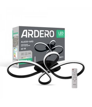 Светодиодная люстра Ardero AL6530-1ARD FABIO S 60Вт черный