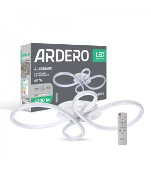Светодиодная люстра Ardero AL6530ARD FABIO S 60Вт белый