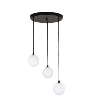 ЛЮСТРА У СТИЛІ NEW LOFT 761P100F-3 BK+WH (300)