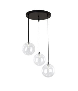 ЛЮСТРА У СТИЛІ NEW LOFT 761P150F-3 BK+CL (300)