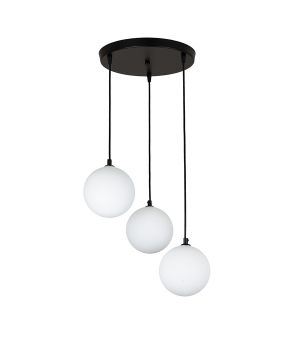 ЛЮСТРА У СТИЛІ NEW LOFT 761P150F-3 BK+WH (300)