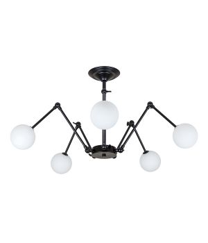 ЛЮСТРА У СТИЛІ NEW LOFT 761S1005F-5 BK+WH