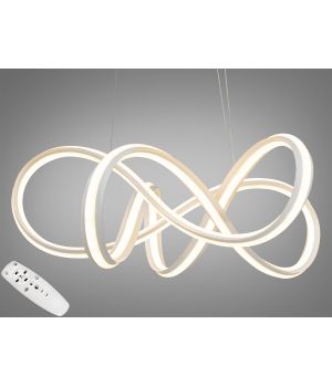 Сучасна LED люстра з пультом, диммером, 180 Вт
