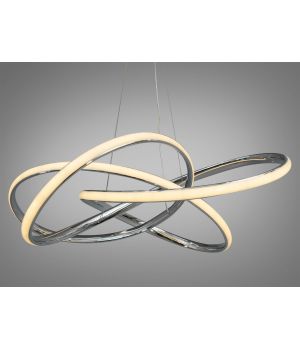 LED люстра підвісна з диммером та пультом ДК, 90 Вт 2025HR
