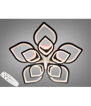 Світлодіодна люстра від Art-Studio  з пультом, кольоровою підсвіткою 8073/5+5BK LED 3color dimmer