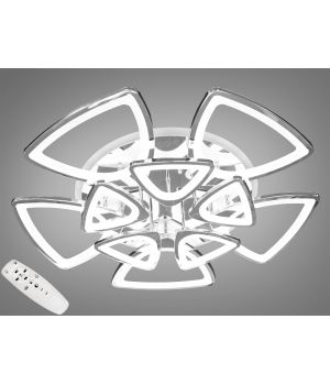 Потолочная светодиодная люстра, 265W  8118/5+5HR  LED 3color dimmer 