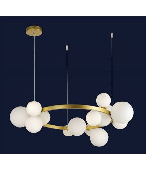 ЛЮСТРА-ПОДВЕС 918LP267-15 GD+WH