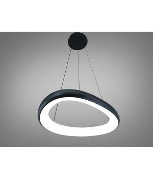 Підвісна LED люстра чорна 36Вт 0472A BK
