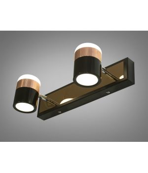 LED підсвітка дзеркал і картин чорний золото 8W 5971/2