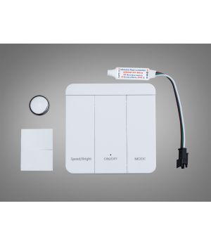SPI контролер для адресної стрічки 5-24В білий PC-01-01-00005