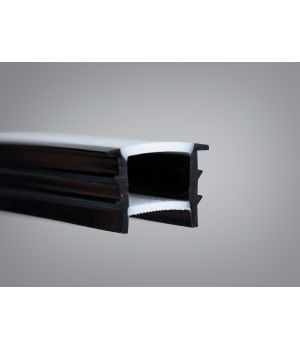 Гнучкий профіль для LED стрічки, Врізний PLS-1414IN BLACK
