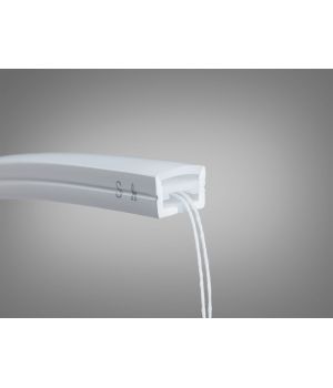 Гнучкий силіконовий профіль для LED IP67 білий 11 мм PLS-1510EN