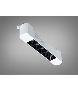 Трековий LED світильник лінійний білий 8Вт 4000К PPF-GS-10W-WH