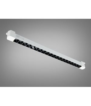 Трековий LED світильник лінійний, 35 Вт,  білий PPF-GS-40W-WH