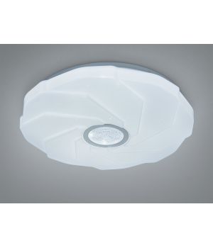 LED люстра біла хром  34Вт W-20/400