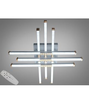 Стельова LED-люстра  білий білий 60Вт 2532WH+WH dimmer