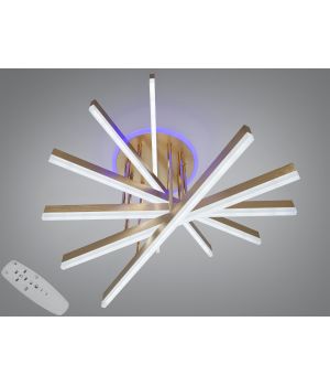 Люстра LED  золото 102Вт 7010G LED 3color dimmer