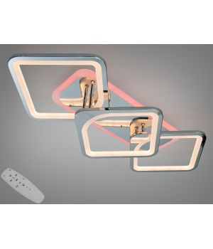 Світлодіодна люстра від Art-Studio  хром 81Вт 8060/2+1HR LED 3color dimmer