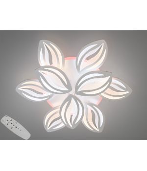 Стельова LED люстра Art-Studio біла димер 165 Вт 9 модулів  8092/6+3WH LED 3color dimmer
