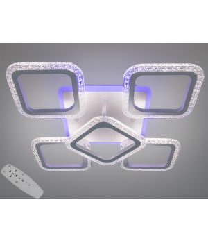 Стельова LED люстра від Art-Studio  біла 70W  AS8170/4+1WH LED 3color dimmer