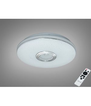 LED стельова люстра біла 45 Вт з Bluetooth колонкою DB-8310/300RGB+MP3