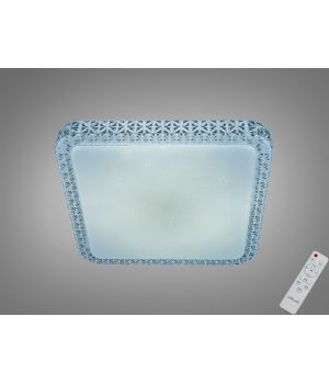 LED стельова люстра біла 45 Вт DB-8501C/280x280RGB