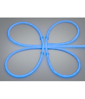 LED NEON 12в, герметичний, 11мм, круглий P12-NEON-R-BLUE