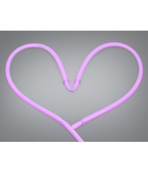 LED NEON 12в, герметичний, 11мм, круглий P12-NEON-R-PINK