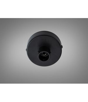 Кріплення бокове D22 чорне з вводом кабелю PLS-D22-CEILBASE-A