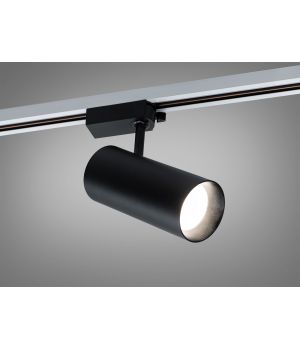 Поворотний трековий LED світильник 30 Вт чорний PPF-SN-30W-BK
