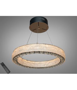 Підвісна LED люстра від Art-Studio   золото 58Вт пульт 662/500GD