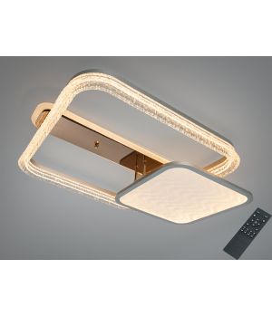 Люстра стельова LED з пультом від Art-Studio 115 Вт A8819/600+400