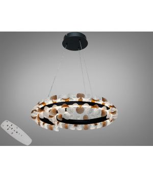 ПІДВІСНА LED ЛЮСТРА ВІД ART-STUDIO чорна 27 Вт MD2511/600BK