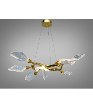 Люстра підвісна  Лофт від Art-Studio  золото 20 Вт LED P8085/D800G