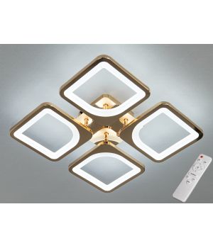 Стельова LED люстра від Art-Studio  золото 60 Вт S8060/4G