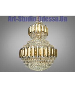 Современная хрустальная люстра 1022-D800xH1100GD