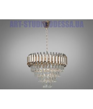 Сучасна кришталева люстра 201202/500SGD+BK