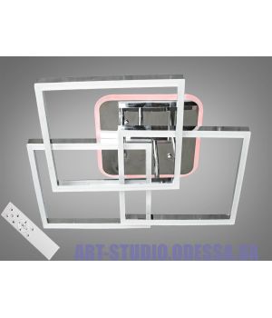 Стельова світлодіодна люстра з димером, 120W