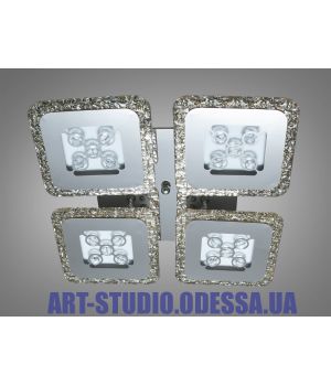 Светодиодная люстра с цветной подсветкой 75W MX2805/4BXG