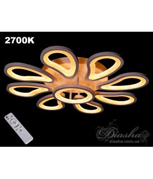 Светодиодная люстра 8075/8+1WH dimmer-2