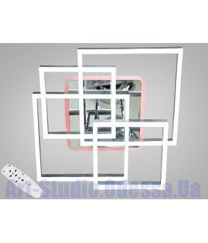 Світлодіодна пристельова люстра з регулюванням яскравості, 145W, 7001NEW HR LED 3color dimmer