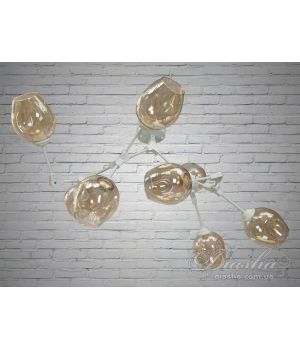 Люстра в стиле Loft - "Молекула" на 8 ламп 882-8WH