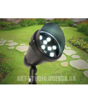 Светильник садово-парковый светодиодный, 9w DF-CD202-9W-BK