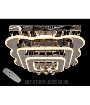 Светодиодные люстры «торт» с димером, 140W 5045/450x450 dimmer