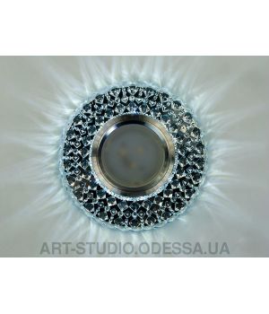 Точечные светильники с LED подсветкой 2104B WH