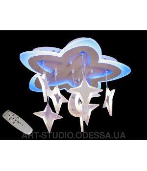 Потолочная светодиодная люстра, 80W 8161/480WH LED dimmer