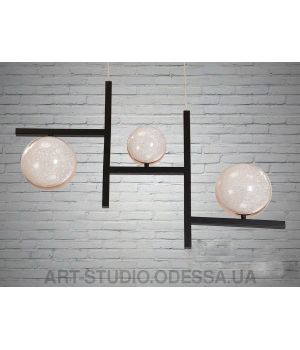Светодиодный Подвес  55W 8929/3S-BK